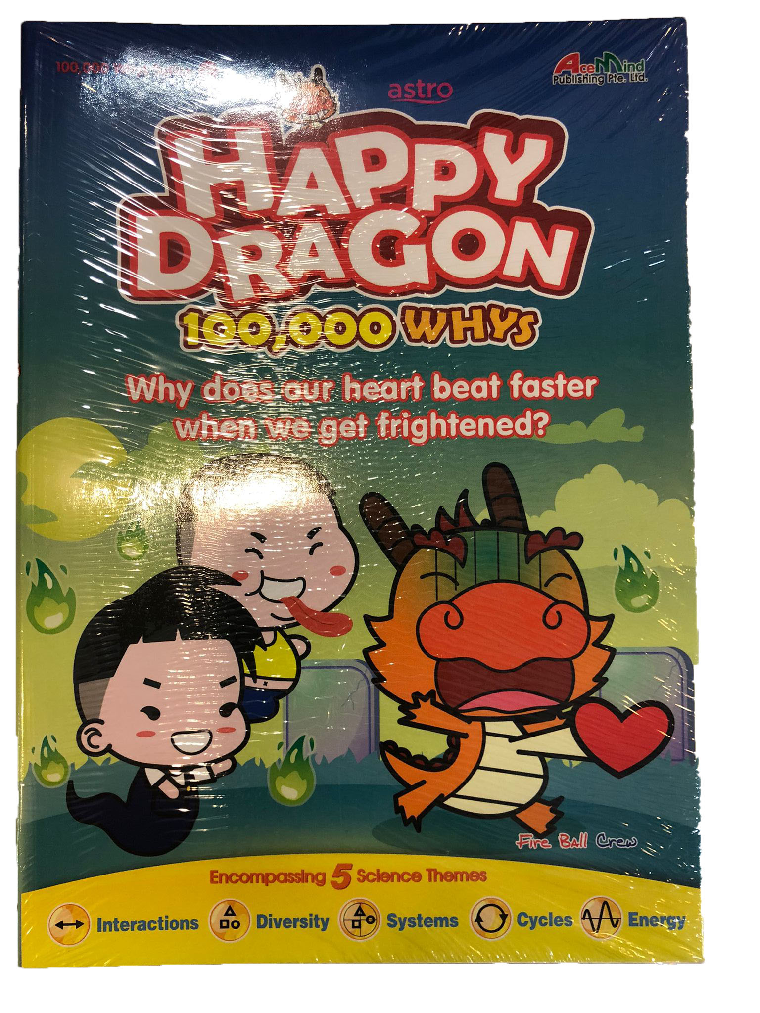 Happy Dragon #33 Why does our heart beat faster when we get frightened?